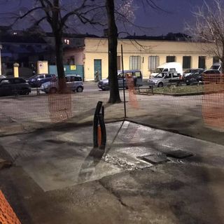 i lavori al Punto Smat che sorgerà in piazza Campanella