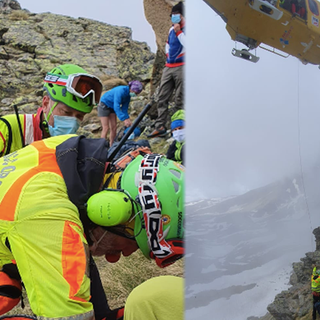 Ceresole Reale, escursionista precipita dal sentiero: interviene il Soccorso Alpino