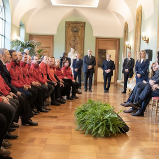 Mattarella incontra il Soccorso Alpino e Speleologico: cerimonia al Quirinale