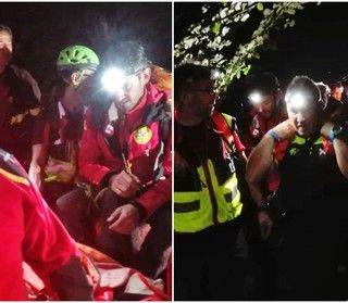 Cade nei boschi del Cuneese mentre cerca funghi: salvato nella notte un 65enne di Torino