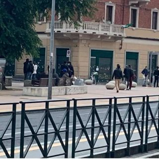 Intervento in corso Giulio Cesare