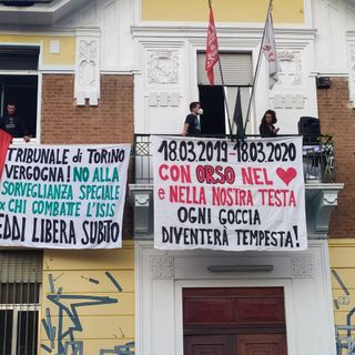 Torino: la solidarietà dello Spazio Popolare Neruda a Eddi, nel ricordo di Orso