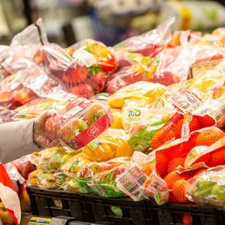Banco frutta per la spesa