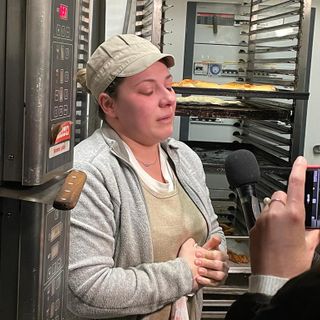 Stefania, panettiera di via Milano