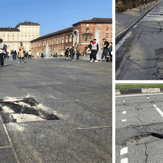 Buche su strade e marciapiedi a Torino, in due anni il Comune paga danni per 93mila euro