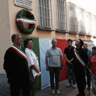 immagine di repertorio della commemorazione della strage del 27 luglio 1944 a Moncalieri