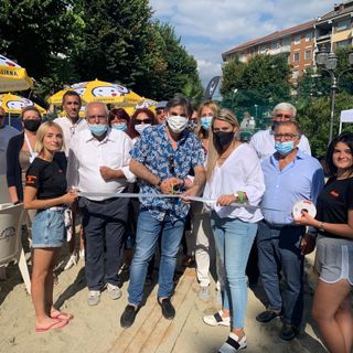 Inaugurata Rivoli Beach, per portare la spiaggia e il sapore di mare in città