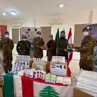 Gli angeli della “Taurinense” a supporto della popolazione libanese