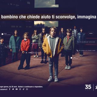 spot telefono azzurro 35 anni
