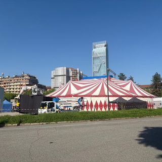 Ciak si gira al Pala Vela: un tendone da circo per le riprese di Lidia Poët 3