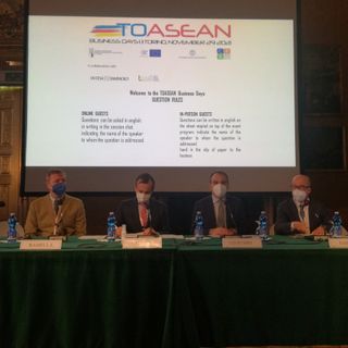 La seconda edizione dei ToAsean days: il tavolo dei relatori