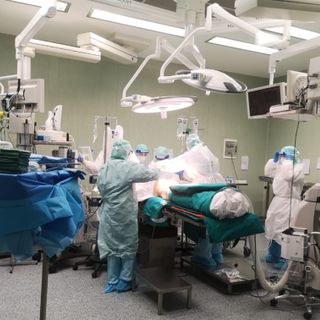 Trapianto del rene dopo la donazione di un uomo alla sua compagna