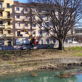 alveo pulito lungo la Dora
