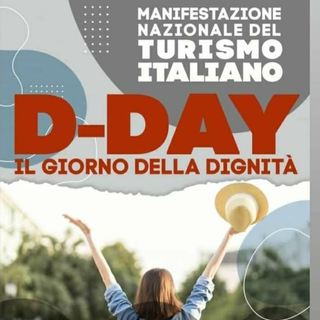 manifesto della protesta D-Day a Roma