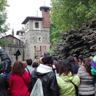 turisti in coda