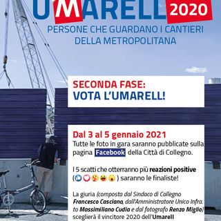 la locandina che promuove il concorso Umarell 2020