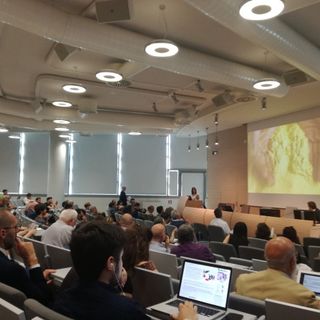 La lezione di Greta all'Università di Torino, tra lane di scarto e marmo dei poveri