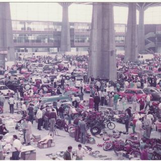 Prima edizione di Automotoretrò (1983, Palazzo del Lavoro, Torino)