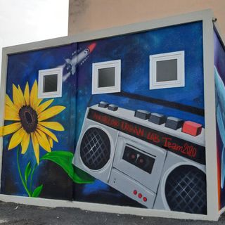 I ragazzi di Urban Lab colorano Nichelino per ferragosto