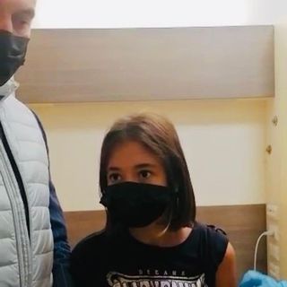 alberto cirio e la figlia vaccinata