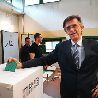 Regionali e Europee, Boero ai seggi di Torino:&quot;Votare è importante&quot;