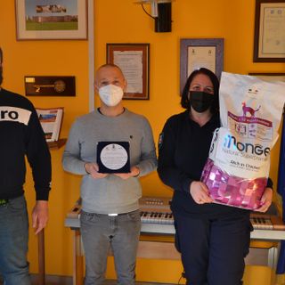 la premiazione al Comune di Nichelino