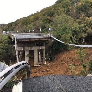 24 novembre 2019, un anno dal crollo del viadotto dell'A6 Torino-Savona