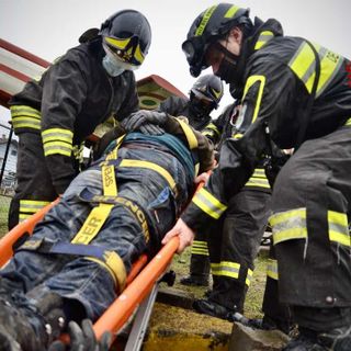 esercitazione vigili fuoco