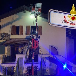 vigili del fuoco intervento notturno