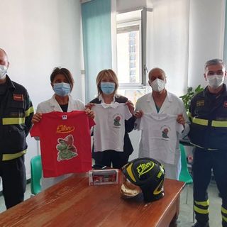 vigili del fuoco al regina margherita