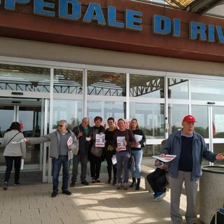 volantinaggio ospedale rivoli