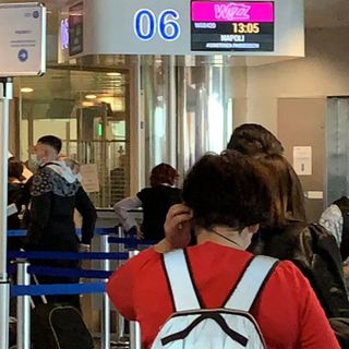 attesa volo caselle