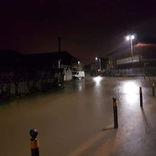 Strade chiuse causa maltempo a Volvera e None