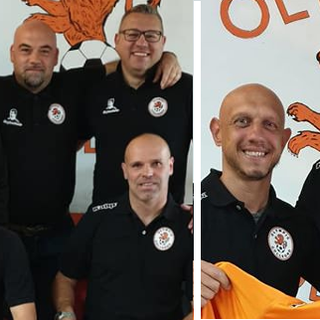 Redavid, Zago e la dirigenza dell'Olympic