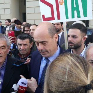 Zingaretti a Torino per la campagna elettorale di Chiamparino. E incontra i Moderati: &quot;Lista unica alle Europee&quot;
