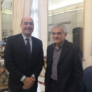Il neo segretario del PD Zingaretti a Torino: &quot;Simbolo di una nuova fase&quot;