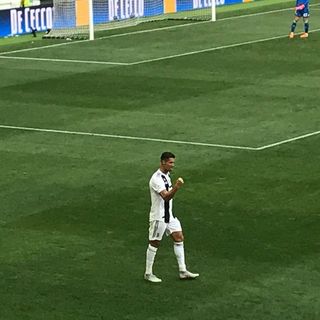 A Frosinone è arrivato il terzo gol in campionato per Cristiano Ronaldo