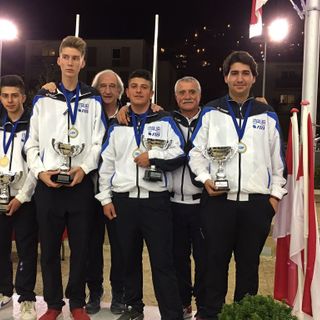 Maicol Rinaudo è il secondo da sinistra