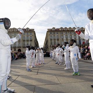 Il Club Scherma Torino in primo piano per il FencingMob