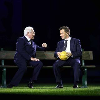 Boniperti e Del Piero insieme per la serata d'inaugurazione dello Juventus Stadium (foto juventus.com)