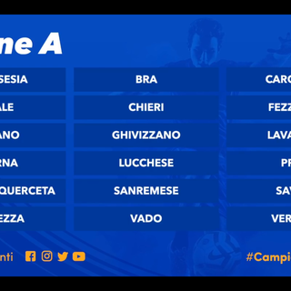 Calcio, Serie D: ufficializzato il girone A, sarà un mix con Liguria, Lombardia e Toscana
