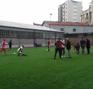 Finardi taglia il nastro: inaugurato il campo sportivo dell'impresa sociale Gruppo Arco