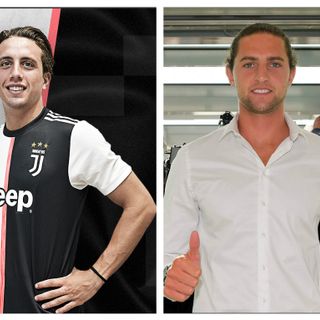 da sx Luca Pellegrini e Adrien Rabiot