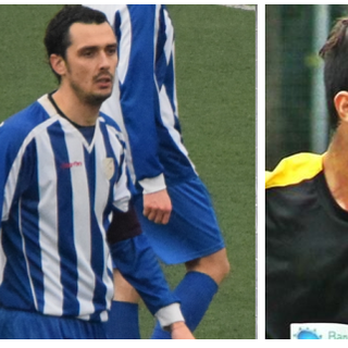Lerda dell'Atletico Torino e Caristo del Carmagnola
