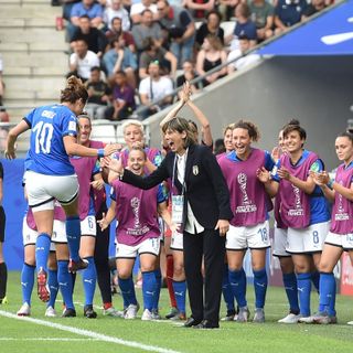 Foto tratta dal profilo Twitter &quot;Nazionale Femminile di Calcio&quot;
