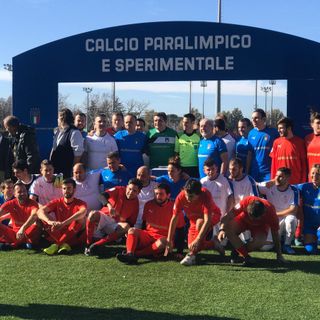 “Insuperabili” ospite d’onore della FIGC alla presentazione del nuovo campionato di Serie A di calcio paralimpico e sperimentale