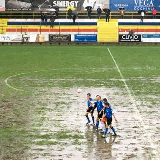 Verbania–Borgosesia: terzo rinvio in un mese per le condizioni del campo