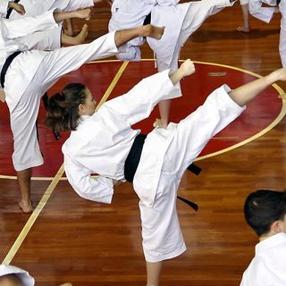 karate - foto d'archivio