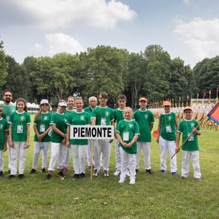 La rappresentativa piemontese (Foto Filippo Corsini/FITARCO)