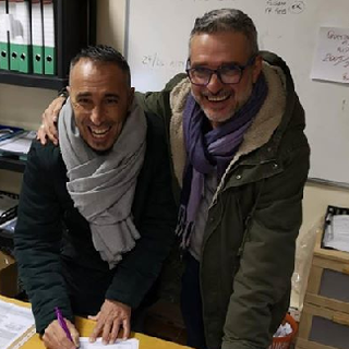 Enzo Prago firma a Borgaretto